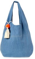 Thumbnail for your product : No Boundaries Woven Oversized Hobo Shoulder Handbag
