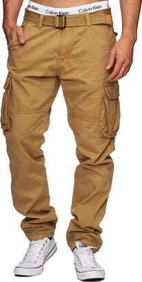AKARMY Men's Casual Relaxed Fit Cargo Pants with Pockets, Outdoor