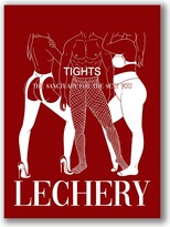 Thumbnail for your product : Lechery Women's Italian Made Matte Silk Ultra Sheer 8 Denier Tights (1 Pair) - Black, Large/X Large