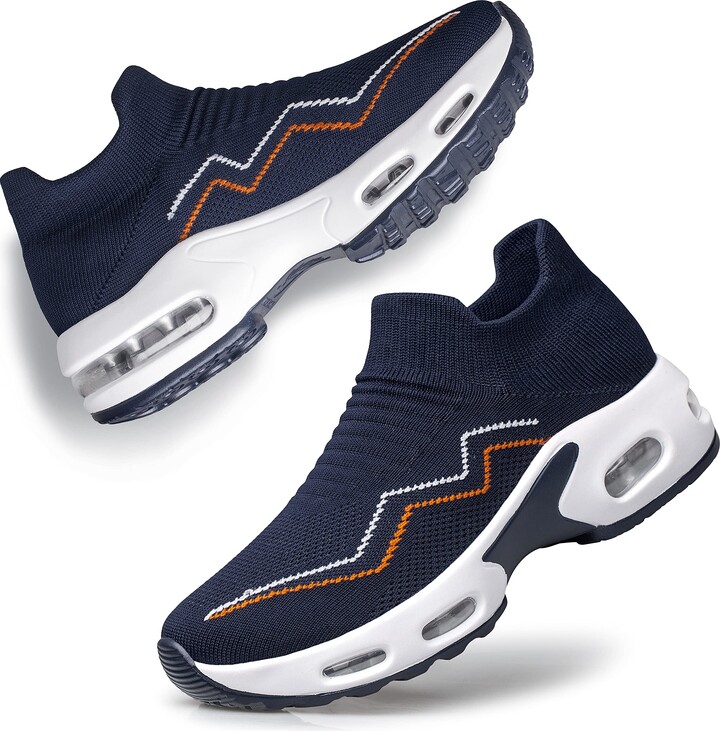 YHOON Women's Slip On Walking Shoes Breathable Lightweight Mesh Casual