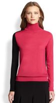 Thumbnail for your product : Akris Punto Wool Colorblock Turtleneck