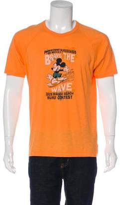 Dolce & Gabbana Mickey Mouse Print T-Shirt