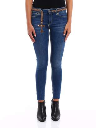 Dondup Tara Embellished Skinny Jeans