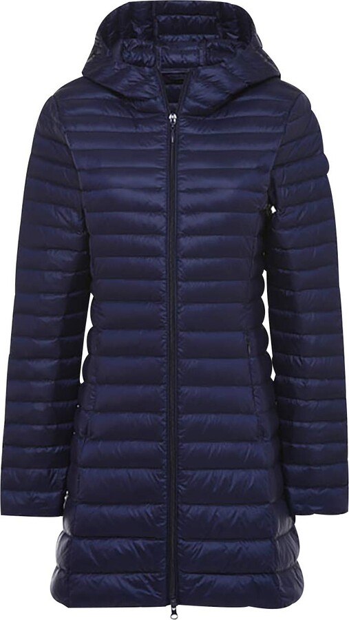 Peuignao Lightweight Long Down Jacket Womens Ultra Light Packable