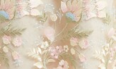 Thumbnail for your product : Eliza J Floral 3D Embroidered Halter Neck Gown