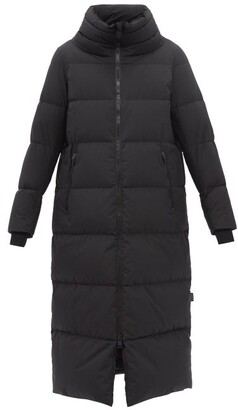 Herno Laminar High-neck Quilted Down Coat - Black