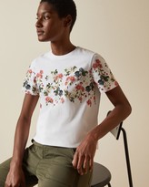 Thumbnail for your product : Ted Baker Oracle Printed Cotton T-shirt