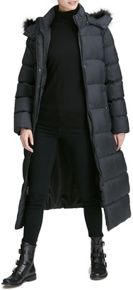 Andrew Marc Prudence Faux Fur Trimmed Hood Puffer Jacket