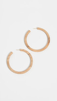 Thumbnail for your product : Soko Arlie Maxi Wood Hoop Earrings