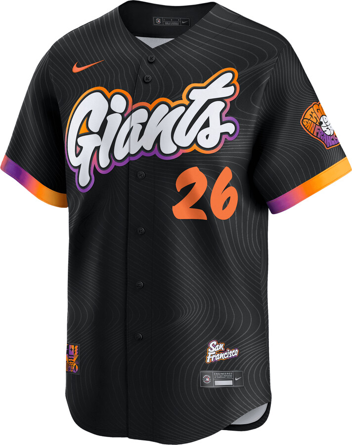 Nike Matt Chapman San Francisco Giants City Connect Men's Dri-FIT ADV MLB Limited Jersey in Grey | LM250CMDGI9-W4D