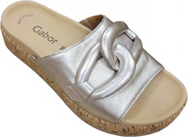 Gabor Women's Sandal In Puder Tonal