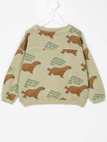 Thumbnail for your product : Bobo Choses sea lion print sweatshirt