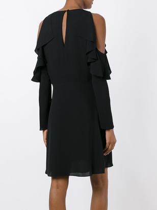 Theory cold-shoulder dress