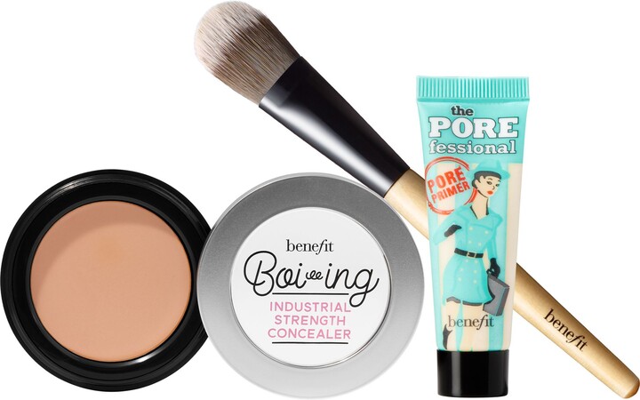 Benefit Cosmetics Boi-ing Industrial, Brush and Porefessi nal Mini Set