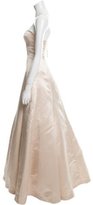 Thumbnail for your product : Vera Wang Strapless Satin Gown