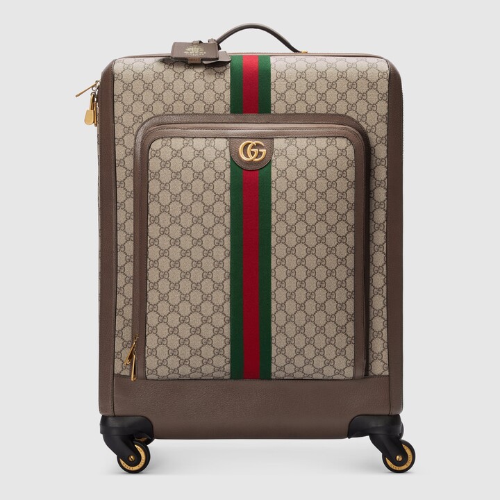 Gucci Large Savoy Canvas Duffle Bag - Neutrals