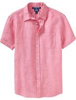 Thumbnail for your product : Old Navy Men's Slim-Fit Linen-Blend Shirts