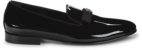 Roberto Cavalli Patent Leather Smoking Slippers - ShopStyle