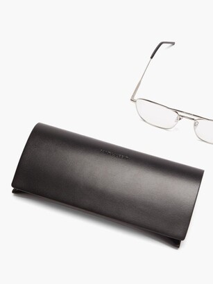 Saint Laurent Eyewear Eyewear - Aviator Metal Glasses - Silver