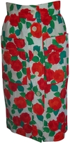 Thumbnail for your product : Saint Laurent Multicolour Cotton Skirt