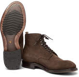 Thumbnail for your product : Officine Creative Williams Suede Boots - Dark brown