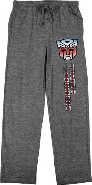 Transformers TransformersAutobotsLogoMen'sHeatherGraySleepPajamaPants-XL