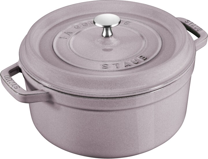 Staub Cast Iron 7 qt, Round, Dutch Oven, Lilac