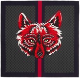 Thumbnail for your product : Gucci GG silk carre with wolf