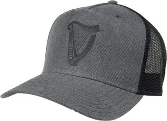 Guinness Official Merchandise Guinness Trucker Premium Grey with Rubber  Harp Cap Hat for Beer Lovers - ShopStyle