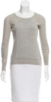 Isabel Marant Grey Scoop Neck Sweater