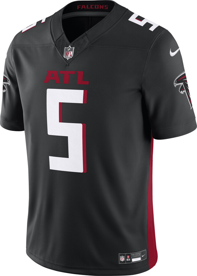 Nike Drake London Atlanta Falcons Men's Dri-FIT NFL Limited Football Jersey in Black | 31NMAFLH96F-QZ0