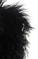 Thumbnail for your product : Choies Black Fluffy Faux Fur Waistcoat