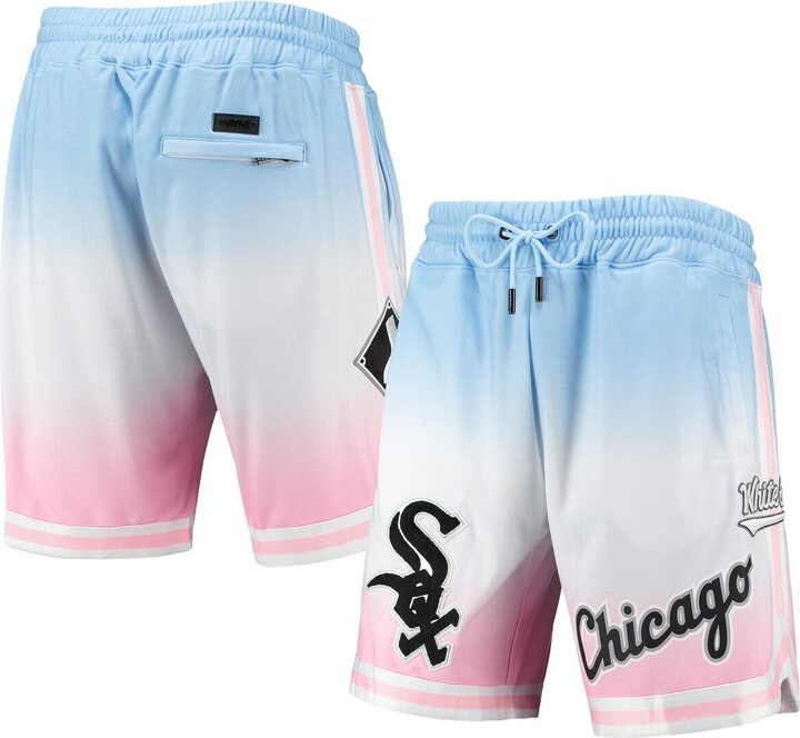 Men's Pro Standard Blue, Pink Chicago White Sox Team Logo Pro Ombre Shorts - Blue, Pink