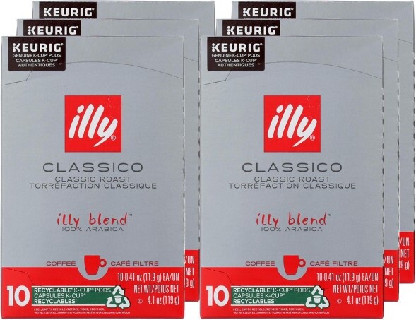 IllyClassicoK-CupPods-Caseof6/10ct
