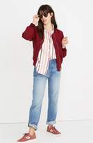 Thumbnail for your product : Madewell Side Zip Bomber Jacket