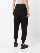 Thumbnail for your product : Rick Owens Drop-Crotch Jogger Trousers