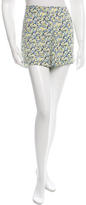 Thumbnail for your product : Equipment Floral Print Silk Shorts