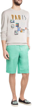 Kenzo Cotton Chino Shorts