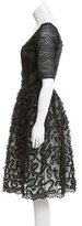 Thumbnail for your product : Oscar de la Renta Embellished Lace Dress