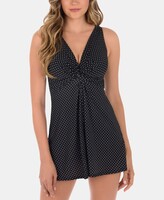 Thumbnail for your product : Miraclesuit Pin-Point Marais Allover Slimming Swimdress