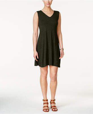 Style&Co. Style & Co Style & Co Petite Crisscross-Back Fit & Flare Dress, Created for Macy's