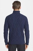 Thumbnail for your product : J. Lindeberg 'Lucas' Cable Knit Turtleneck Sweater