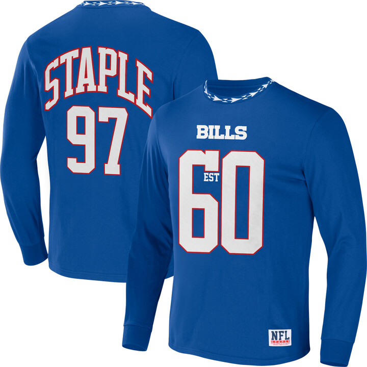 Staple Men's NFL x Royal Buffalo Bills Core Team Long Sleeve T-Shirt