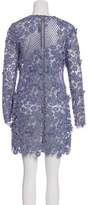 Thumbnail for your product : Self-Portrait Guipure Lace Mini Dress