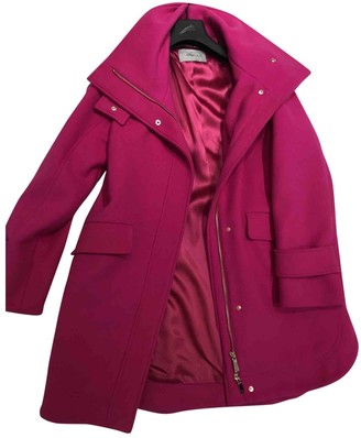 Marella Pink Wool Coat for Women