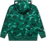 Thumbnail for your product : A Bathing Ape Color Camo Shark hoodie
