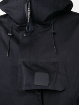 Thumbnail for your product : C.P. Company Logo-Patch Hooded Coat