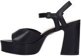 Thumbnail for your product : Lola Cruz Sandals In Black Leather