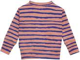 Thumbnail for your product : Burberry Kids Striped Rib Knit Cotton Sweatshirt