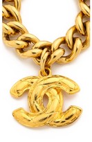 Thumbnail for your product : What Goes Around Comes Around Vintage Chanel Quilted CC Bracelet